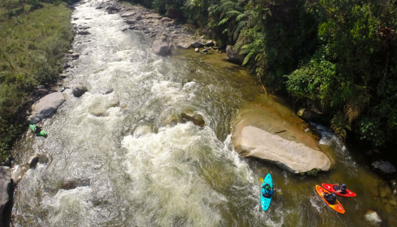 whitewater kayak ecuador | kayak guided trip south america