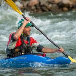 Santiago Canala, Kayak Ecuador CEO kayaking